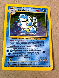 Blastoise #2/102 / Base Set - LP/MP Condition - Holo Rare / Pokemon Card - Image 1