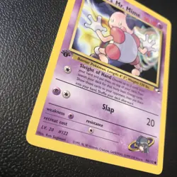 Sabrina's Mr. Mime 094/132 Gym Heroes First Edition Pokemon Card Mint Condition - Image 2