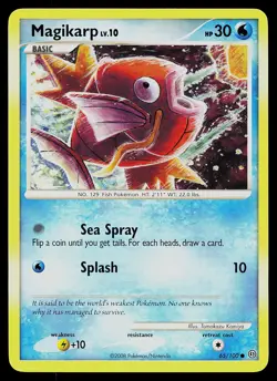 Pokemon Card - Magikarp Stormfront 65/100 Common - Image 1