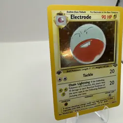 1st Edition Electrode 2/64 Jungle 1999 Holo Rare WOTC Pokemon Card TCG - Image 3