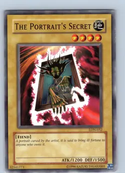 Yu-Gi-Oh TCG The Portrait's Secret LON-052 Unlimited Regular Common Card NM - Image 1