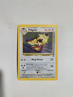 Pokemon Card Pidgeot Base Set 2 14/130 Unlimited Holo Rare 189 NM Clean - Image 1