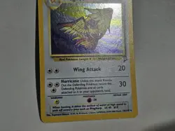 Pokemon Card Pidgeot Base Set 2 14/130 Unlimited Holo Rare 189 NM Clean - Image 2