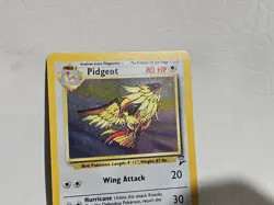Pokemon Card Pidgeot Base Set 2 14/130 Unlimited Holo Rare 189 NM Clean - Image 3