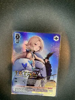 Weiss Schwarz Card Ludmilla Winter Owner Nikke Goddess SSP NIK/S117-E063SSP NM - Image 5