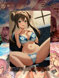Beautiful Waifu Card Goddess Story CCG Anime Waifu Double Sided - Image 1