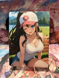 Beautiful Waifu Card Goddess Story CCG Anime Waifu Double Sided - Image 1