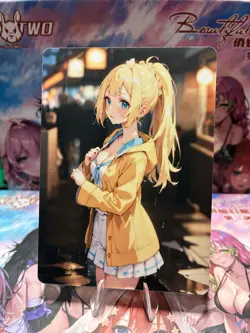 Beautiful Waifu Card Goddess Story CCG Anime Waifu Double Sided - Image 1