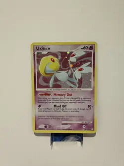 Uxie 18/123 Holo Rare Mysterious Treasures 2007 Pokemon TCG Diamond & Pearl LP+ - Image 1