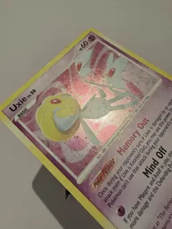 Uxie 18/123 Holo Rare Mysterious Treasures 2007 Pokemon TCG Diamond & Pearl LP+ - Image 4