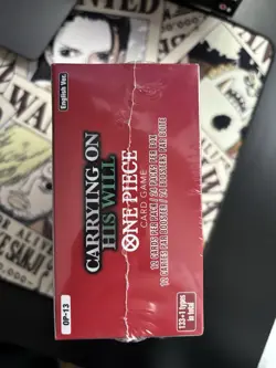 One Piece OP-13 Carrying On His Will Booster Box 24 Packs English Sealed - Image 2