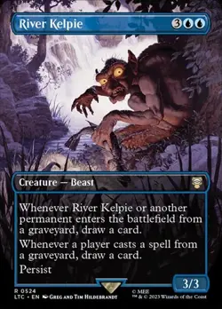 River Kelpie - Extended Art LTC NM MTG - Image 1