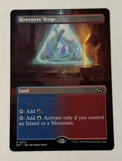 MTG Riverpyre Verge (Borderless) Aetherdrift LP - Image 1