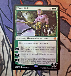 MTG Tyvar Kell Kaldheim - NM Regular - Image 1