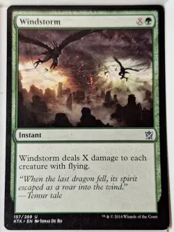 Windstorm - Khans of Tarkir - Magic the Gathering MTG Nice! - Image 1