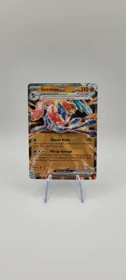 Pokemon TCG: Greninja EX 106/167 Double Rare - Twilight Masquerade - NM - Image 1