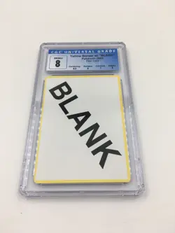 Yellow Border w/ "BLANK" Pokemon (ND) Filler Card - CGC 8 - Image 1