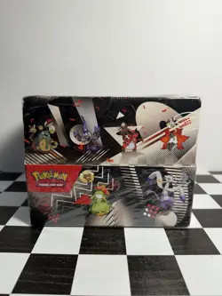 Pokemon Unova Mini Tins Black Bolt White Flare Display 8 Tins - Image 1