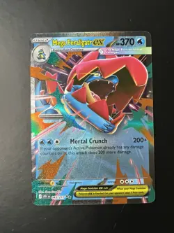 2026 Pokemon Ascended Heroes Mega Feraligatr ex Double Rare 043/217 - Image 1