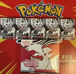 Pokemon TCG Black Bolt and White Flare Collectors Bundle 🔥FACTORY SEALED🔥 - Image 1