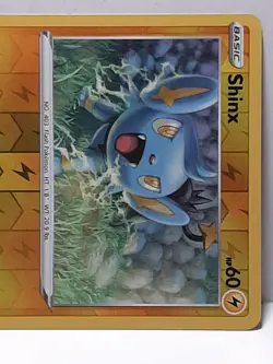 Shinx 060/192 Pokemon Rebel Clash Reverse Holofoil Common Lightning NewFreshPack - Image 3