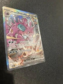 Pokemon TCG Team Rockets Nidoking EX 233/182 Destined Rivals - Image 4