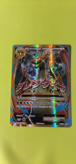 Pokemon TGC M Charizard EX Full Art Ultra Rare 101/106 XY Evolutions LP - Image 1