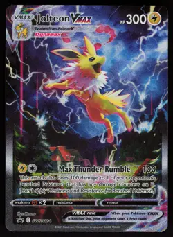 Jolteon VMAX SWSH184 Promo SWSH Black Star Pokemon - Image 1
