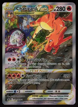 Charizard VSTAR SWSH262 Promo SWSH Black Star Pokemon - Image 1