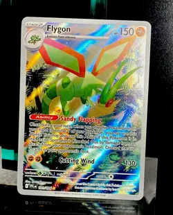 FLYGON 2025 POKEMON PHANTASMAL FLAMES ILLUSTRATION RARE 101/094 -CLEAN🔥L👀K - Image 2