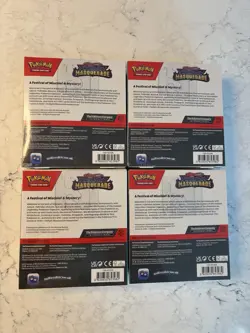 (4) Lot 2024 Pokemon Twilight Masquerade Factory Sealed Booster Bundle Box - Image 2