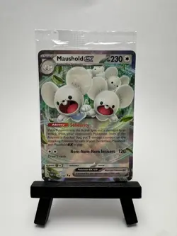 Pokemon Maushold EX 155/182 Ultra Rare Holo Sealed from Adventure Chest - Image 1