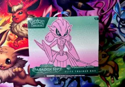 Pokemon PARADOX RIFT IRON VALIANT POKEMON CENTER ELITE TRAINER BOX ETB SEALED - Image 1