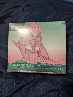 Paradox Rift Pokemon Center Elite Trainer Box ETB Iron Valiant Sealed - Image 1