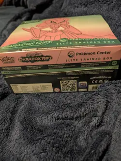Paradox Rift Pokemon Center Elite Trainer Box ETB Iron Valiant Sealed - Image 5