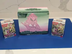 Paradox Rift Pokemon Center Elite Trainer Box ETB Iron Valiant Sealed + Extras - Image 1