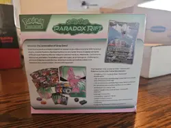 Pokemon PARADOX RIFT IRON VALIANT POKEMON CENTER ELITE TRAINER BOX ETB SEALED - Image 3