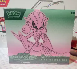 Pokemon PARADOX RIFT IRON VALIANT POKEMON CENTER ELITE TRAINER BOX ETB SEALED🔥 - Image 1
