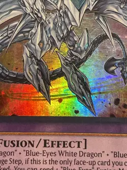 Neo Blue-Eyes Ultimate Dragon MVP1-EN001 Ultra Rare Unlimited Edition NM - Image 2