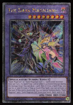 The Dark Magicians RA04-EN054 QCR 1st Edition Yu-Gi-Oh - Image 1