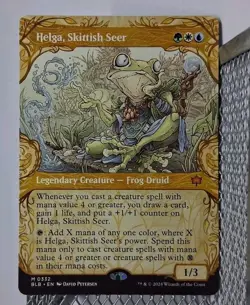 Helga, Skittish Seer (Showcase) Bloomburrow Regular - Image 2