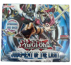 YUGIOH JUDGMENT OF THE LIGHT 1ST EDITION JOTL Factory Sealed Booster Box, 24 pks 433599355778 - Image 1