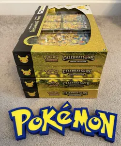 Pokemon TCG: Celebrations Pikachu V-Union Special Collection Box New Sealed (x4) - Image 4