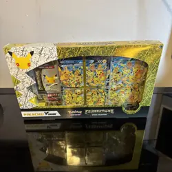 Pokemon TCG: Celebrations Pikachu V-Union Special Collection Box New Sealed 820650809156 - Image 1
