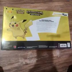 2021 Pokemon TCG Celebrations Special Collection Pikachu V-UNION Factory Sealed - Image 2