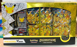 Pokemon TCG Celebrations Special Collection Pikachu V Union Factory Sealed Box - Image 1