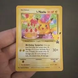 Pokemon TCG Birthday Pikachu Promo 24 - Celebrations 25th Anniversary Set Mint - Image 1