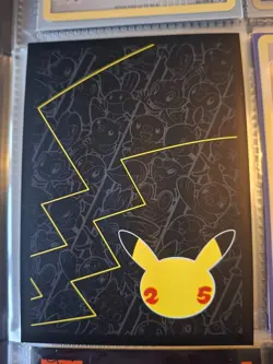 Pokemon TCG Birthday Pikachu Promo #24 - Celebrations 25th Anniversary Set Nm - Image 3