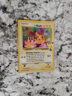 Birthday Pikachu 24 Holo Rare - 2021 Pokemon 25th Anniversary Celebrations NM - Image 1