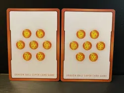 Goku E-60 E-62 Silver Energy Marker Dragon Ball Manga Booster Card Fusion World - Image 2